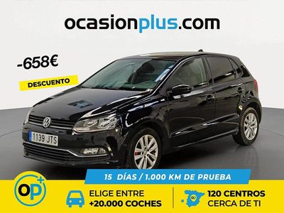 Usado VW Polo 90 CV (66 kW) 2016 Negro