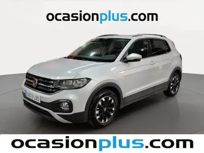 Usado VW T-Cross Advance 110 CV (80 kW) 2021 Gris plata SUV