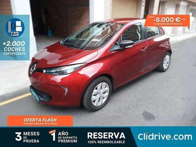 Begagnad Renault Zoe Life 67 kW (92 HK) 2020 Röd Halvkombi