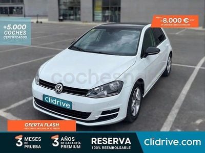 Usado VW Golf VII Advance 105 CV (77 kW) 2014 Blanco Berlina