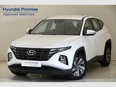 Atlas white Usado 2024 Hyundai Tucson SUV | 23.990 € (Precio justo)