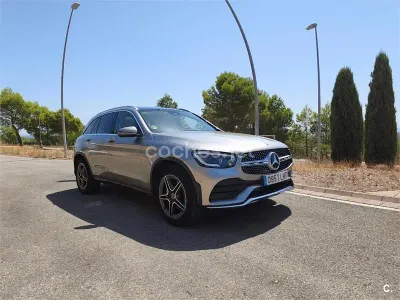 Usado Mercedes GLC220 170 CV (125 kW) 2020 Gris / plata SUV