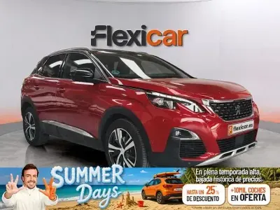Usado Peugeot 3008 GT-line 130 CV (95 kW) 2019 Rojo SUV