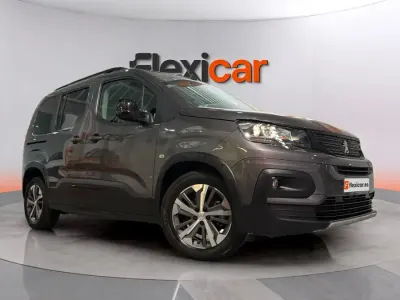 Usado Peugeot Rifter GT-line 100 CV (73 kW) 2019 Gris Monovolumen