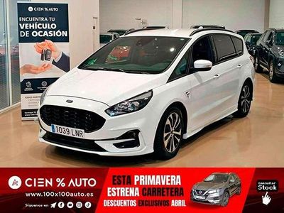 Begagnad Ford S-MAX ST-Line 150 HK (110 kW) 2021 Vit Minibuss