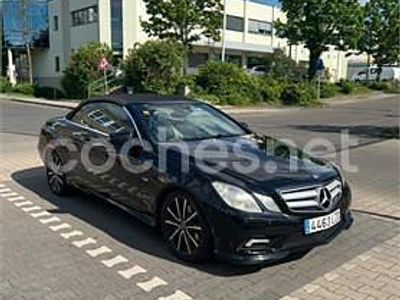 Negro Usado 2010 Mercedes E220 Avantgarde Descapotable | 11.000 € (Precio justo)