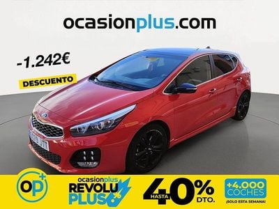 Usado Kia Ceed GT GT-Line 136 CV (100 kW) 2016 Rojo