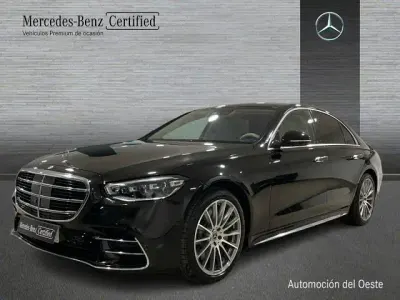 Usado Mercedes S350 286 CV (210 kW) 2022 Negro ónix Berlina