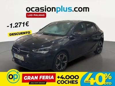 Usado Opel Corsa GS Line 102 CV (75 kW) 2022 Negro Utilitario