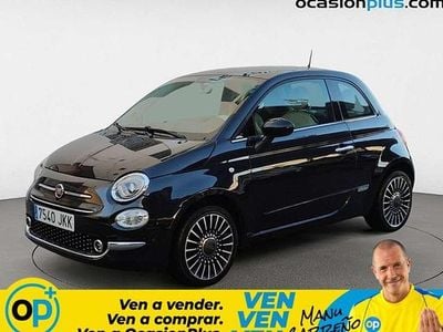 Usado Fiat 500 Lounge 69 HP (50 kW) 2015 Preto Citadino