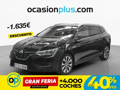 Usado Renault Mégane GrandTour Techno 140 CV (102 kW) 2023 Negro Familiar