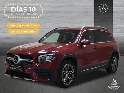 Usado Mercedes GLB200 150 CV (110 kW) 2021 Rojo SUV