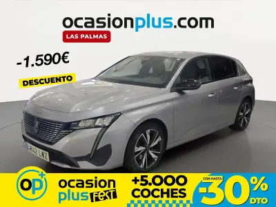 Usado Peugeot 308 Allure 130 CV (95 kW) 2022 Gris