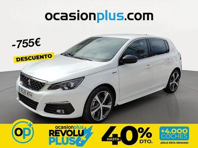 Usado Peugeot 308 GT-line 130 CV (95 kW) 2017 Blanco
