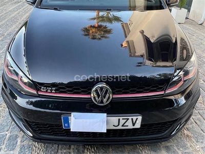 Usado VW Golf VII GTI 230 CV (169 kW) 2017 Negro Berlina