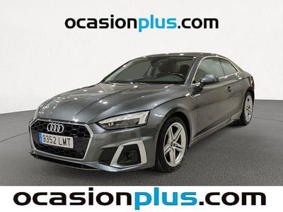 Usado Audi A5 S-Line 163 CV (119 kW) 2021 Gris Coupe
