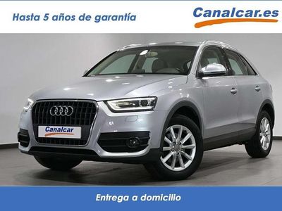 Usado Audi Q3 Advanced 150 CV (110 kW) 2014 Plateado SUV