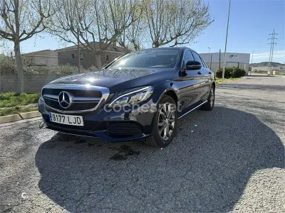 Używany Mercedes C200 Exclusive 136 KM (100 kW) 2015 Niebieski Sedan/Limuzyna