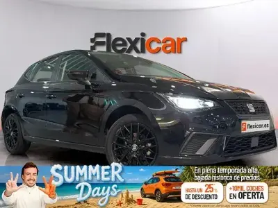 Usado Seat Ibiza Reference 80 CV (58 kW) 2023 Negro Utilitario