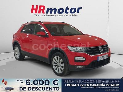 Rojo Usado 2020 VW T-Roc Advance SUV | 22.690 € (Precio justo)
