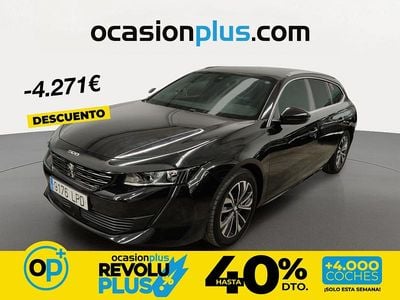 Usado Peugeot 508 Allure 130 CV (95 kW) 2021 Negro Familiar