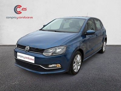 Usado VW Polo 90 CV (66 kW) 2016 Azul Berlina