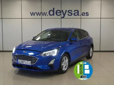 Usado Ford Focus Trend+ 125 HP (91 kW) 2021 Azul Sedan