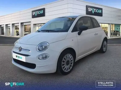 Usado Fiat 500 71 CV (52 kW) 2021 Blanco Berlina