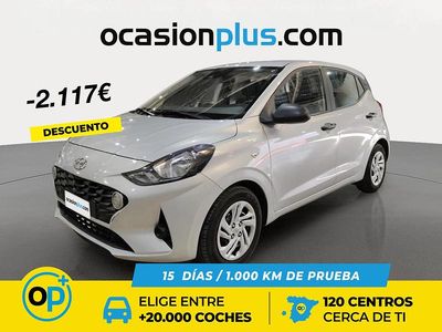 Usado Hyundai i10 67 CV (49 kW) 2022 Gris / plata Utilitario