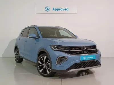 Usado VW T-Cross R-line 116 CV (85 kW) 2024 Azul SUV