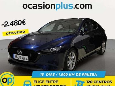 Usado Mazda 3 Prime-Line 140 CV (102 kW) 2025 Azul Utilitario