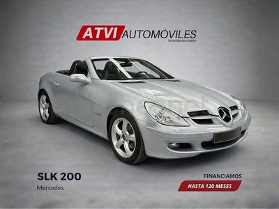 Usado Mercedes SLK200 163 CV (119 kW) 2005 Gris / plata Descapotable