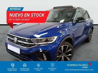 Usado VW T-Roc R-line 150 CV (110 kW) 2022 Negro SUV