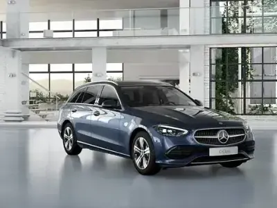 Uusi Mercedes C200 163 HP (119 kW) 2026 Sininen Farmari