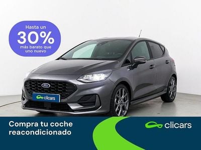 Usado Ford Fiesta ST-Line 125 CV (91 kW) 2023 Gris / plata Utilitario
