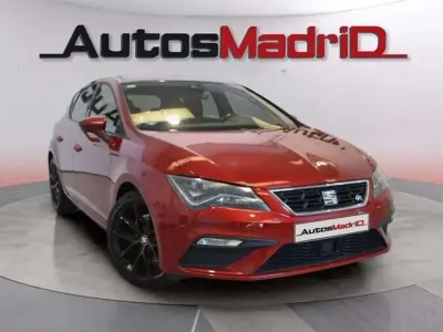 Usado Seat Leon FR 150 CV (110 kW) 2019 Rojo Berlina