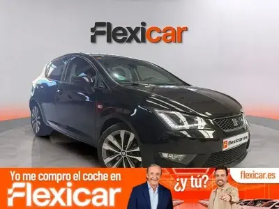Usado Seat Ibiza FR 90 CV (66 kW) 2017 Negro Berlina