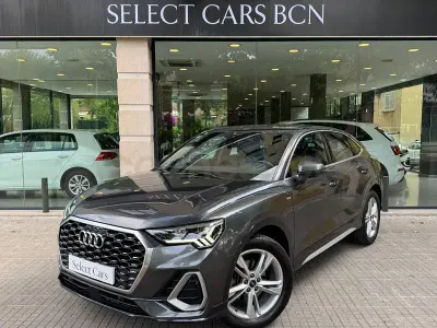 Usado Audi Q3 Sportback S-Line 150 CV (110 kW) 2021 Gris / plata SUV