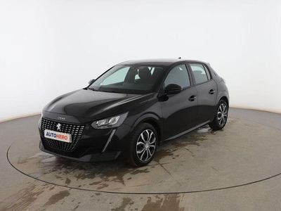 Usado Peugeot 208 Active 101 CV (74 kW) 2020 Negro Utilitario
