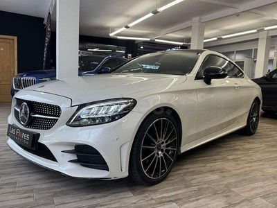 Usado Mercedes C220 194 CV (142 kW) 2019 Blanco Coupe