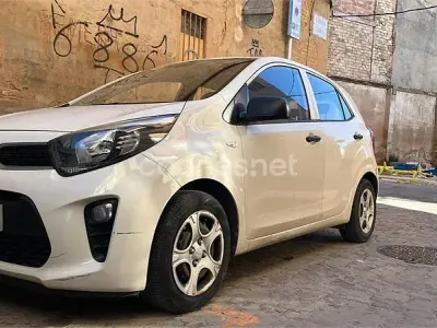Usado Kia Picanto 67 CV (49 kW) 2018 Blanco Utilitario
