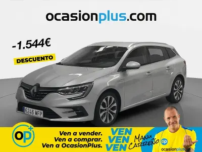 Usado Renault Mégane GrandTour Techno 140 CV (102 kW) 2023 Gris Familiar