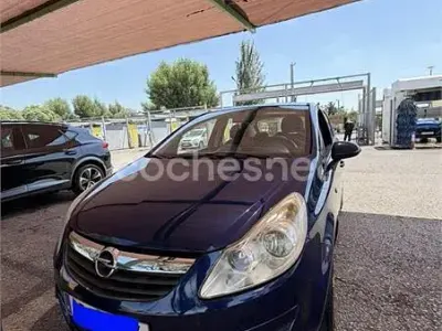 Usado Opel Corsa Cosmo 75 CV (55 kW) 2008 Azul Utilitario