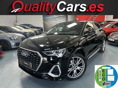 Usado Audi Q3 Sportback S-Line 150 CV (110 kW) 2022 Negro SUV