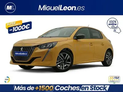 Usado Peugeot 208 Allure 102 CV (75 kW) 2023 Amarillo Utilitario