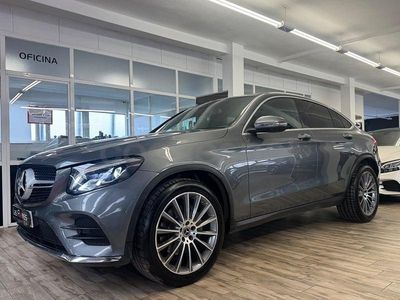 Usado Mercedes GLC250 204 CV (150 kW) 2017 Gris / plata Coupe