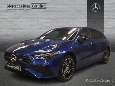 Usado Mercedes CLA250 AMG line 163 CV (119 kW) 2024 Azul denim metalizado Berlina