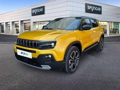 Begagnad Jeep Avenger EV Summit 114 kW (156 HK) 2023 Gul SUV