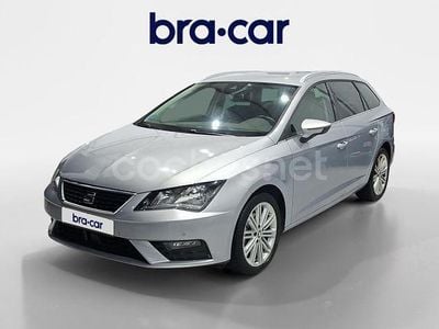 Usado Seat Leon XCELLENCE 130 CV (95 kW) 2020 Gris Familiar