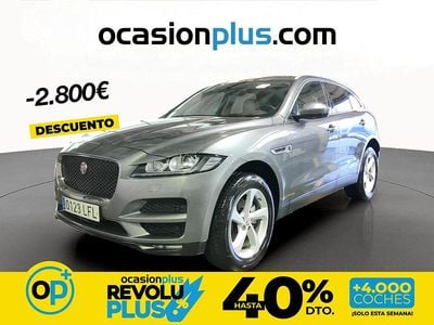 Usado Jaguar F-Pace Prestige 250 CV (183 kW) 2020 Gris SUV
